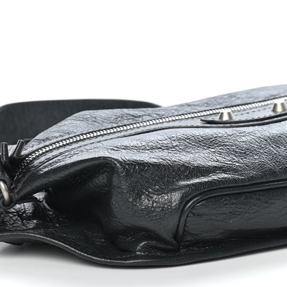 Balenciaga Lambskin Classic Hardware Neo Lift Hip Bag Anthracite 4 of 8