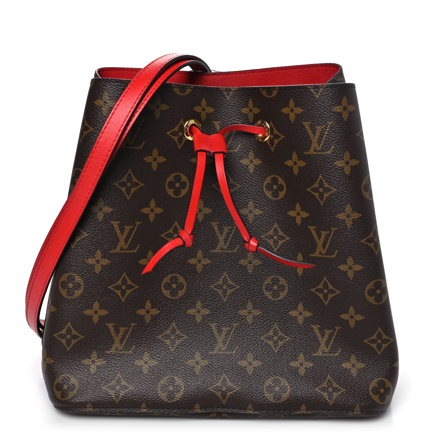 Louis Vuitton Monogram Neonoe MM Coquelicot 1 of 9