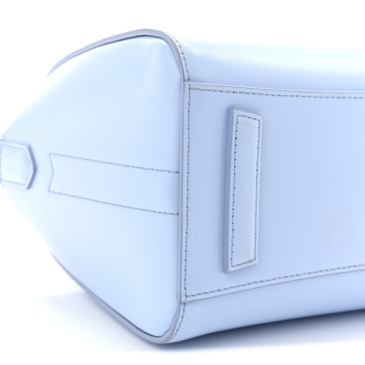 Givenchy Shiny Lord Calfskin Mini Antigona Baby Blue 8 of 10