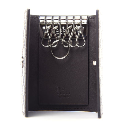 Gucci Microguccissima 6 Key Holder Case Testa di Moro 5 of 8