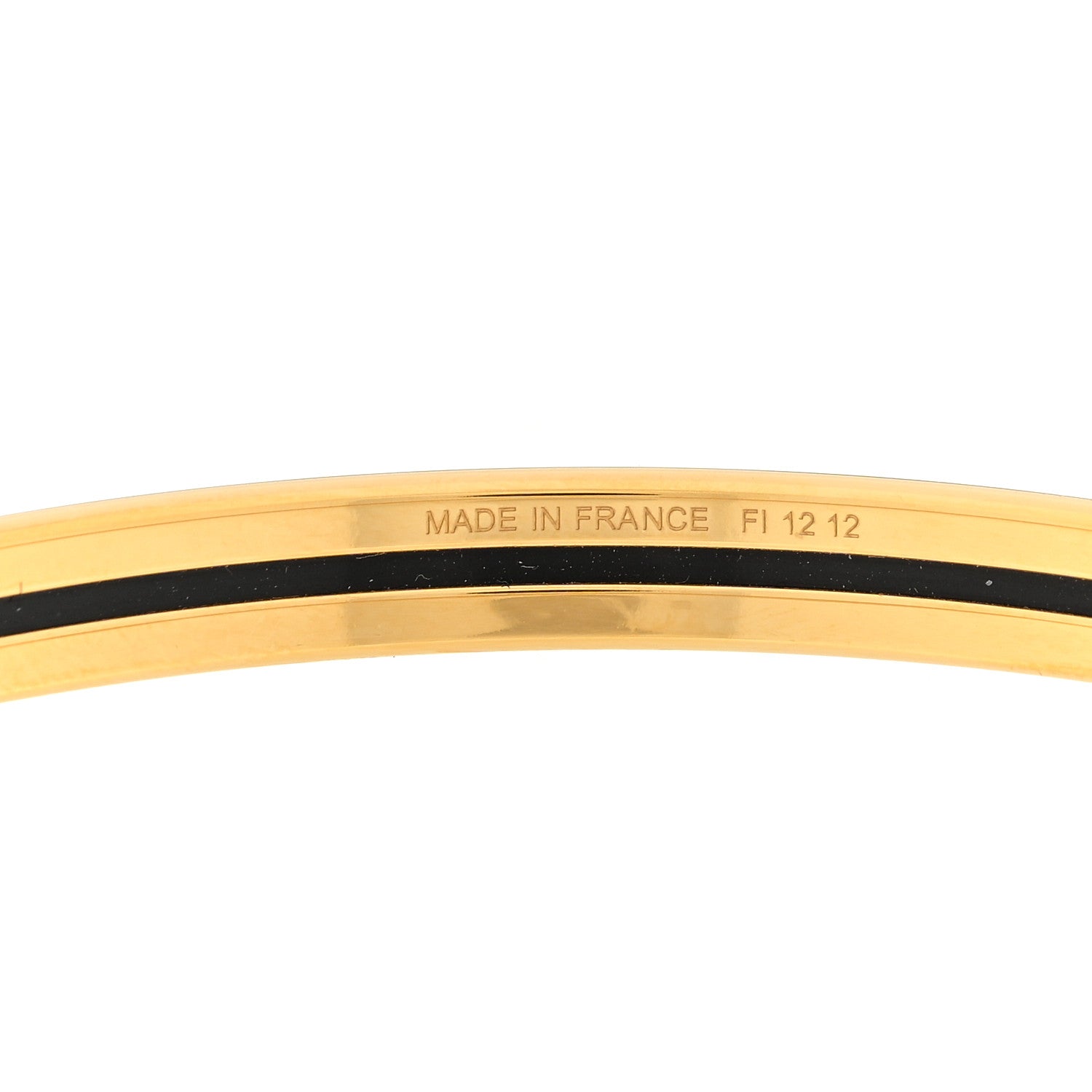 Hermes Enamel Extra Narrow Uni Bracelet 70 Rose Cadeur 3 of 3