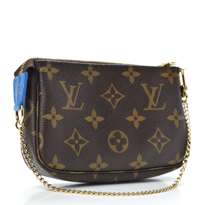 Louis Vuitton Monogram 2019 Christmas Animation Mini Venice Pochette Accessories Blue 3 of 11