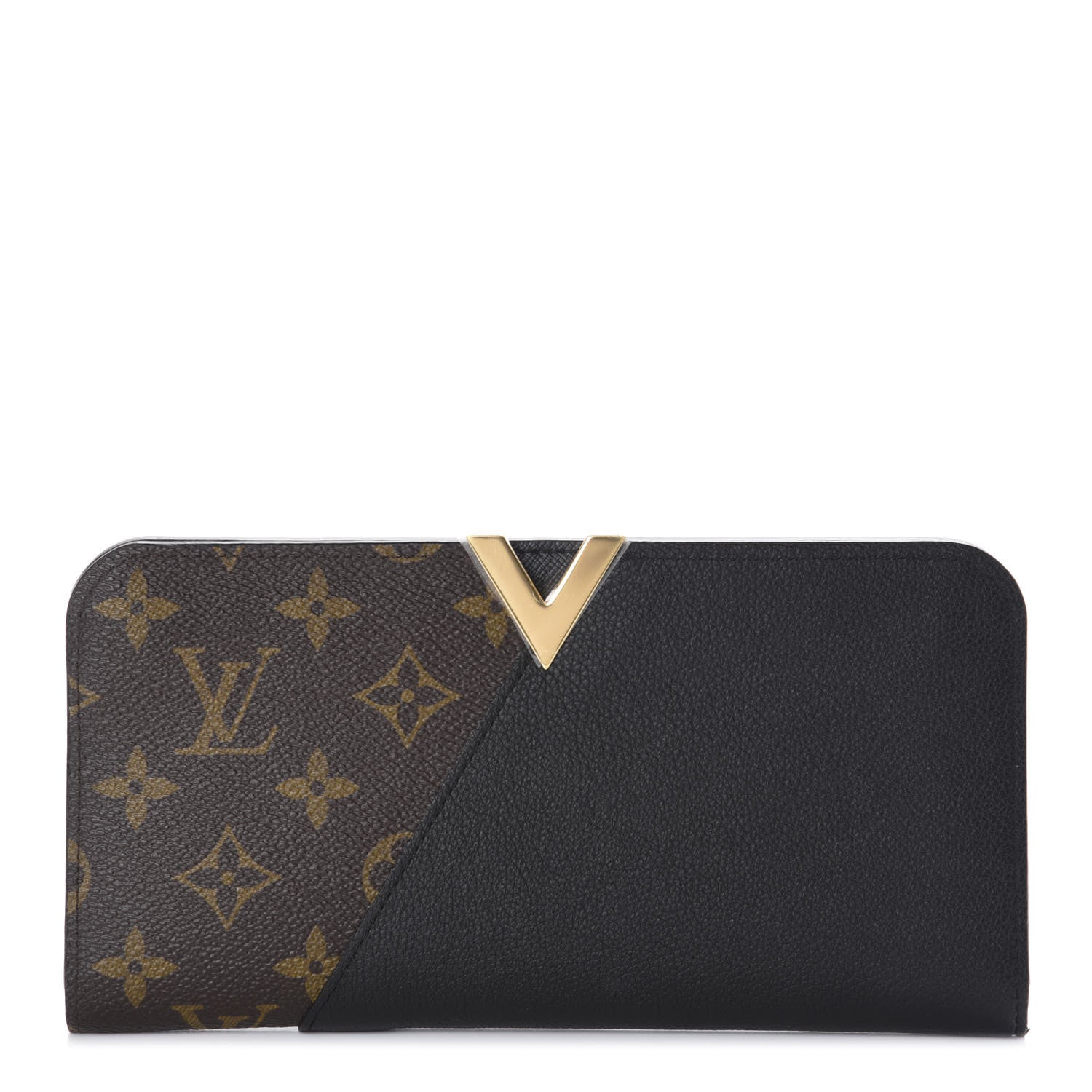 Louis Vuitton Monogram Monogram Kimono Wallet Black 1 of 8