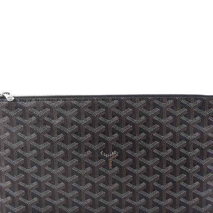 Goyard Goyardine Senat Pochette MM Black 10 of 10