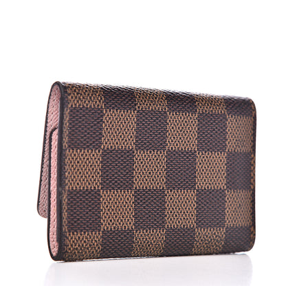 Louis Vuitton Damier Ebene Multicles 6 Key Holder Rose Ballerine 3 of 13
