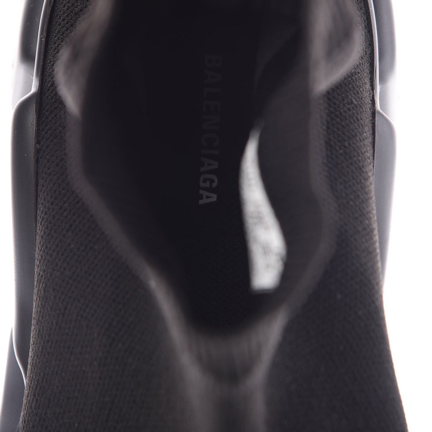 Neoprene Knit Mens Speed Sneakers 43 Black
