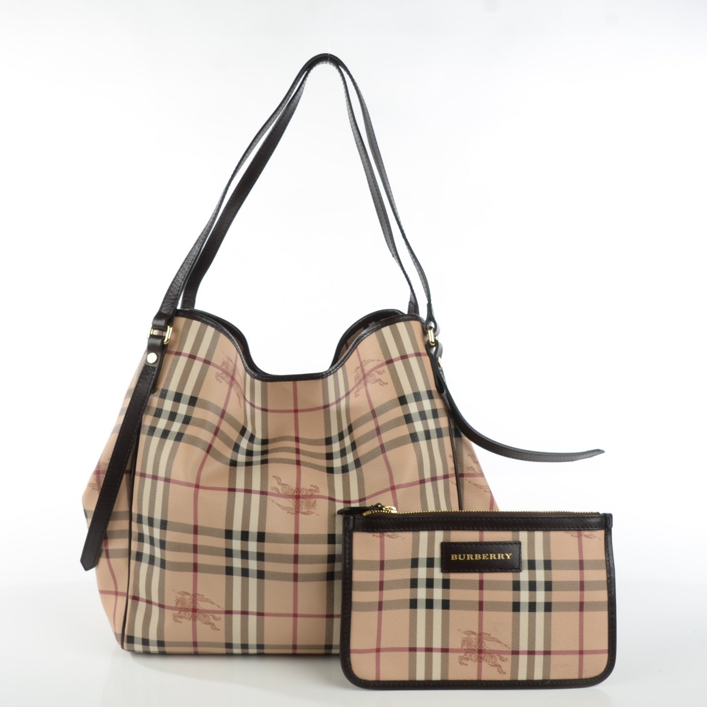 Haymarket Check Large Canterbury Tote Chocolate