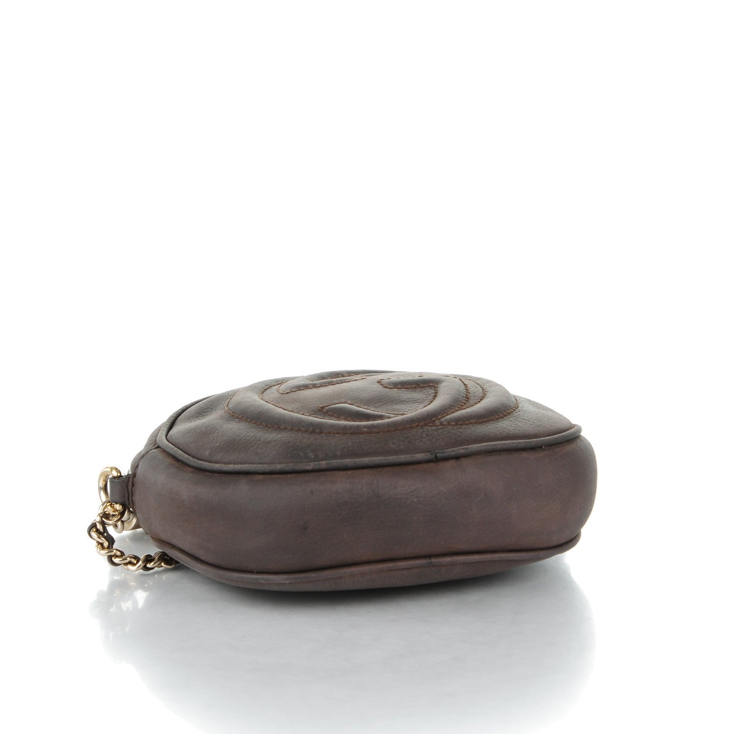 Gucci Vitello Range Mini Soho Chain Bag Grey Field 4 of 8