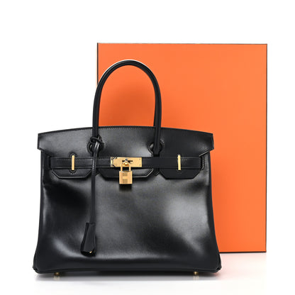 Hermes Box Birkin 30 Black 10 of 10