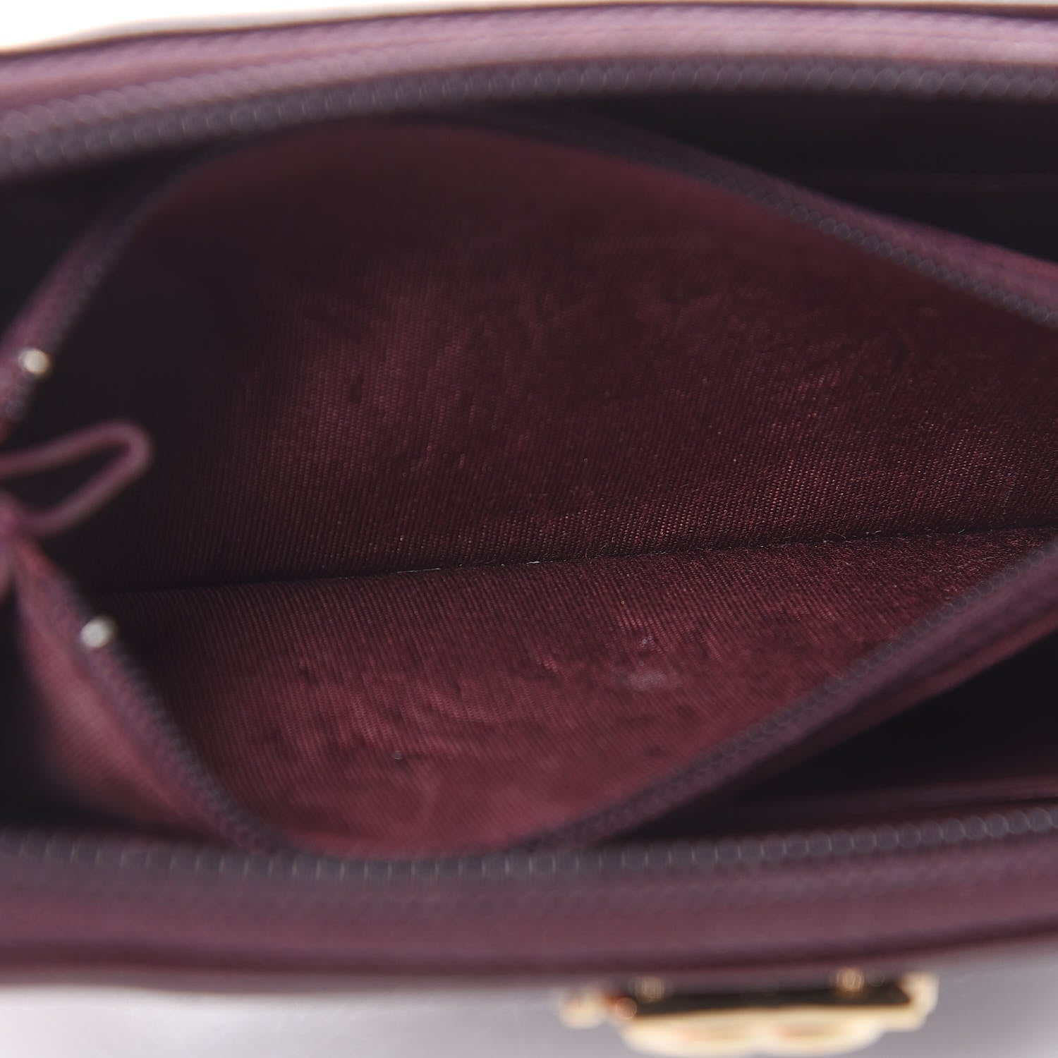 Chanel Caviar Quilted Small Boy Zip Around Wallet Dark Purple 14 of 15