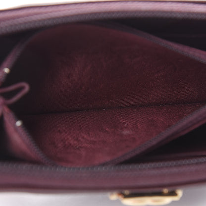 Chanel Caviar Quilted Small Boy Zip Around Wallet Dark Purple 14 of 15