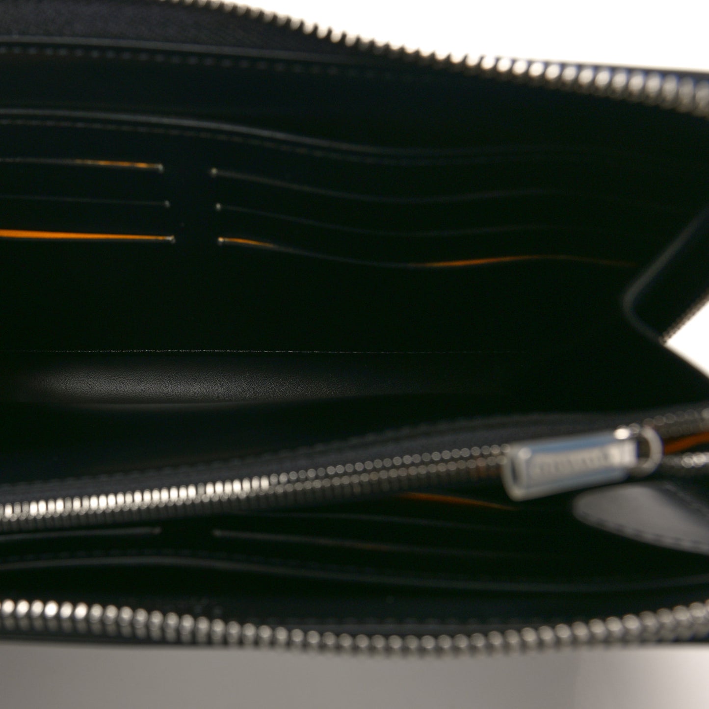 Goyardine Matignon Zip Around GM Wallet Black