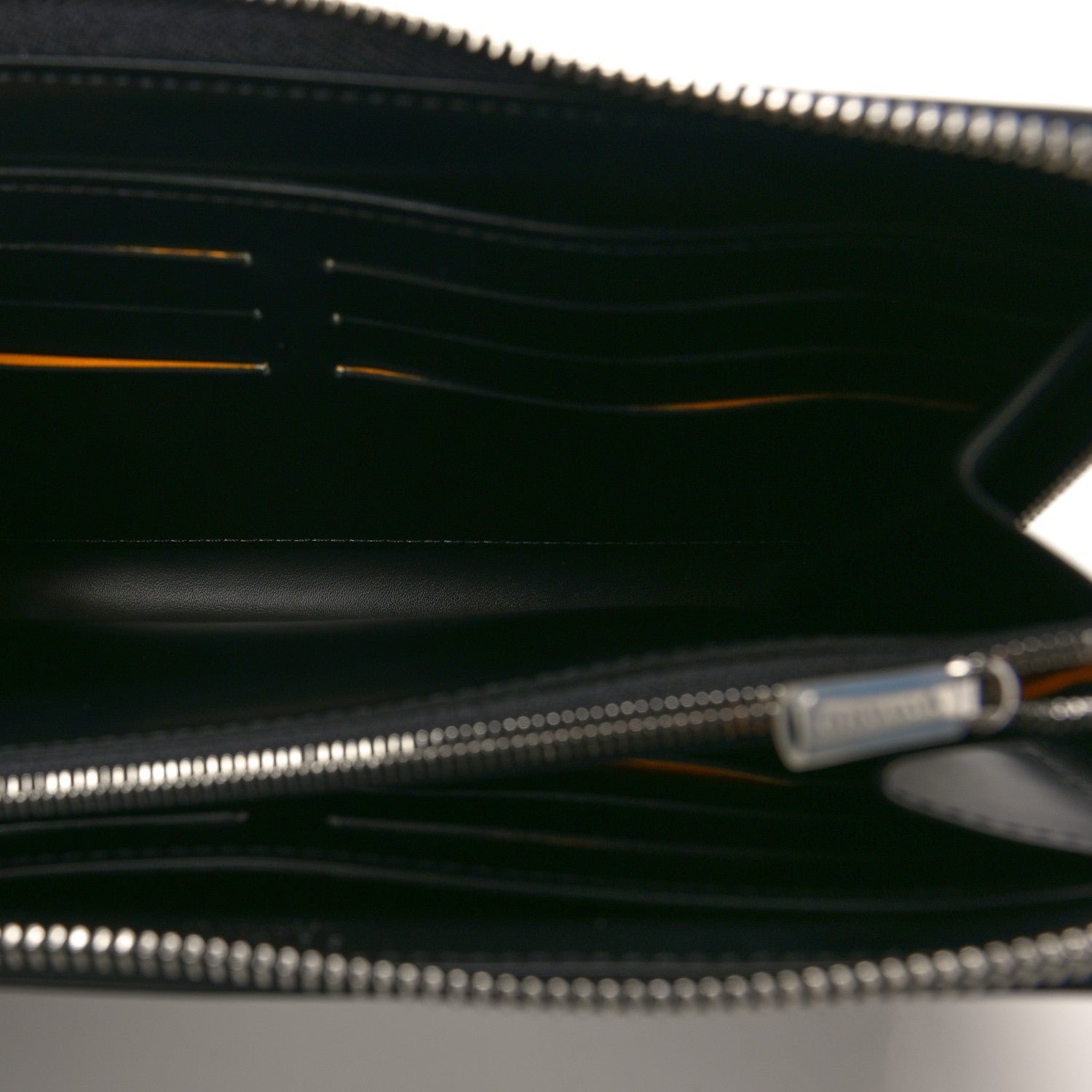 Goyard Goyardine Matignon Zip Around GM Wallet Black 5 of 8