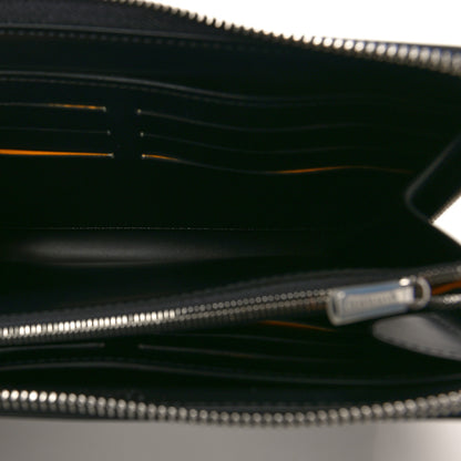 Goyard Goyardine Matignon Zip Around GM Wallet Black 5 of 8
