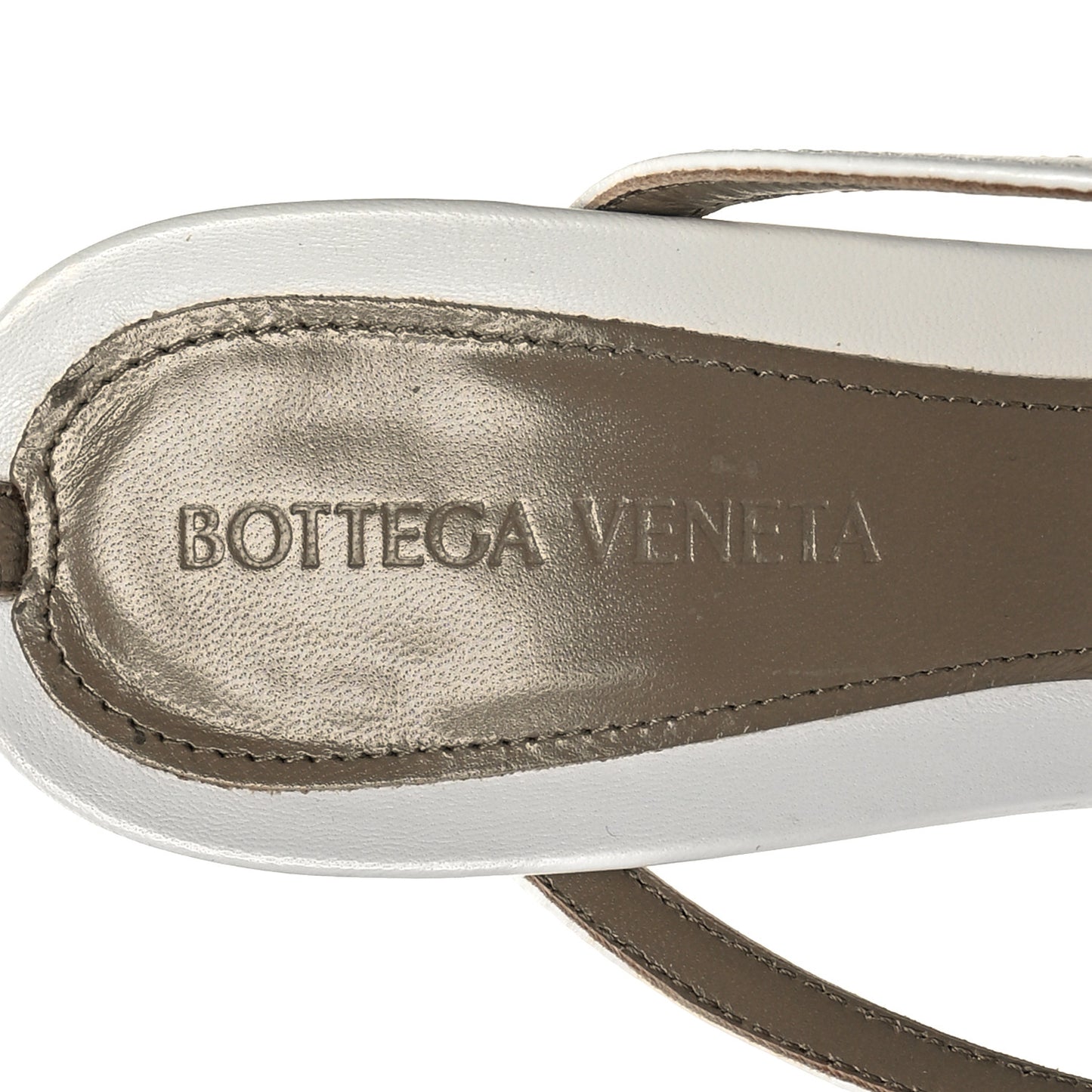 Lambskin Stretch Multi Strap 90mm Sandals 40 Optic White