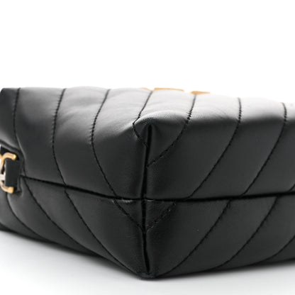 Off-White Calfskin Diagonal Quilted Jackhammer Camera Bag Black 8 of 12