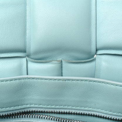 Bottega Veneta Paper Calfskin Maxi Intreccio Padded Cassette Crossbody Bag Ice 11 of 21
