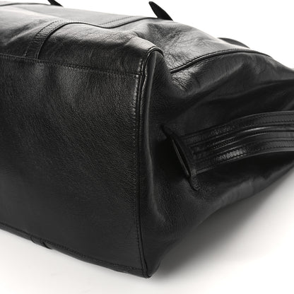Gucci Calfskin Monochrome Medium Double G Tote Bag Black 9 of 13