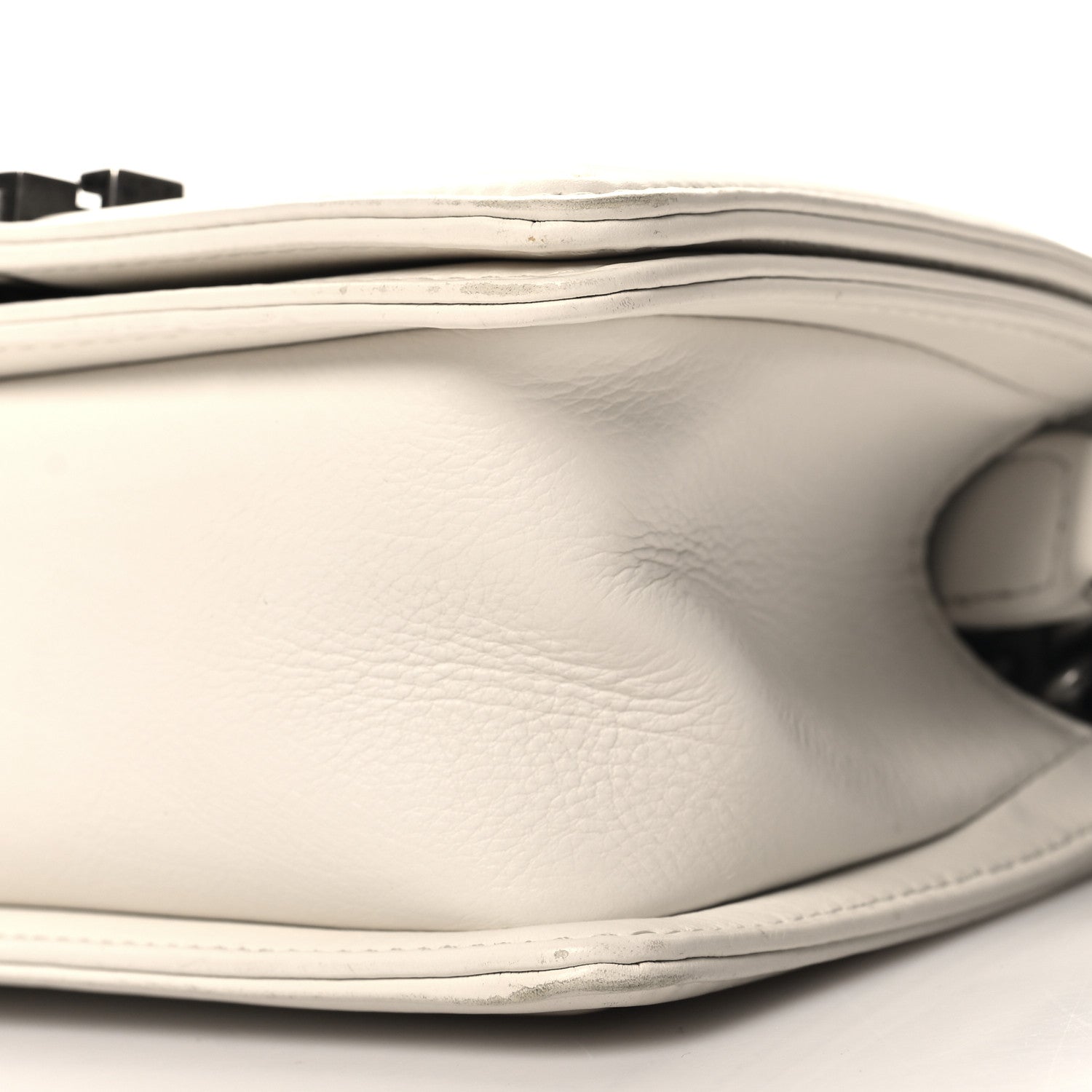 Chanel Calfskin Quilted Small Boy Flap White 10 of 11