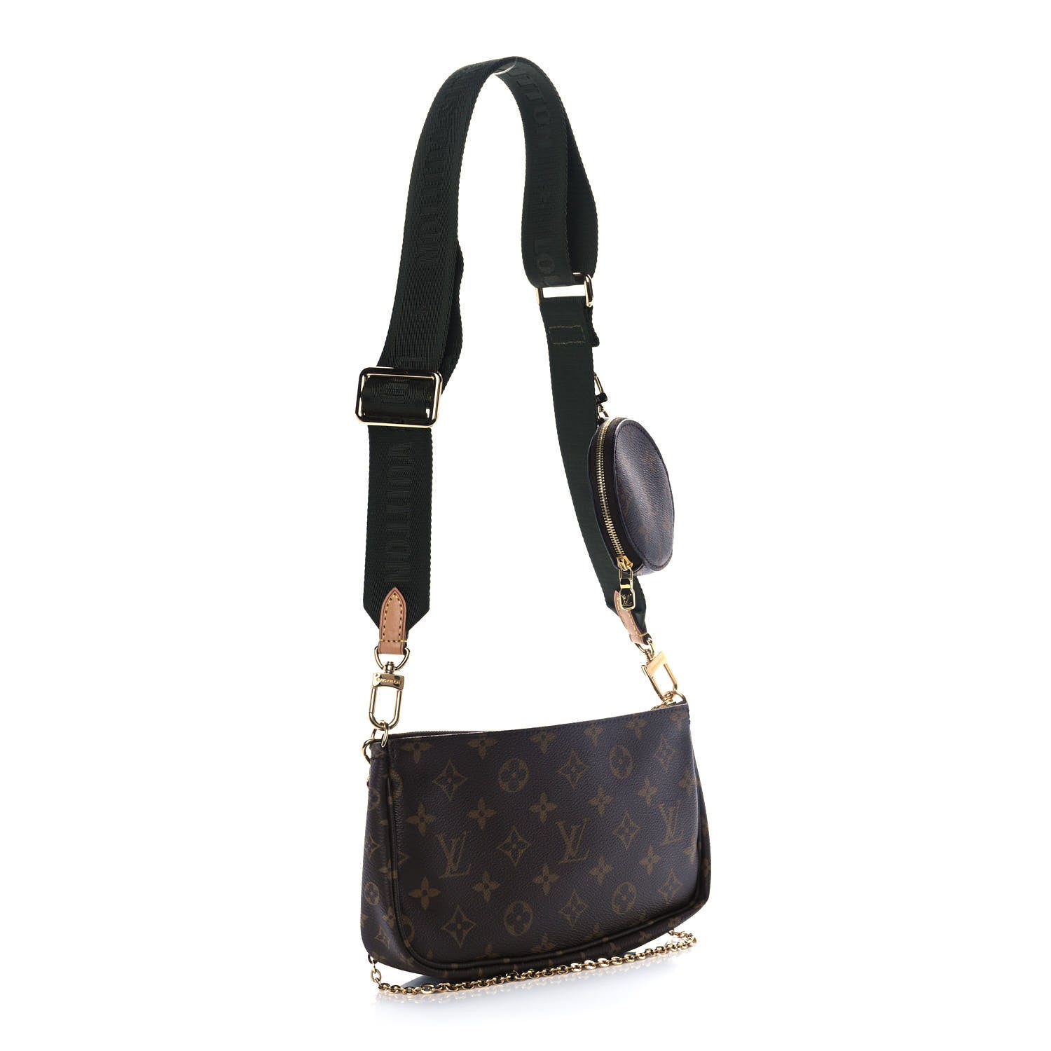 Louis Vuitton Monogram Multi Pochette Accessories Kaki 3 of 13