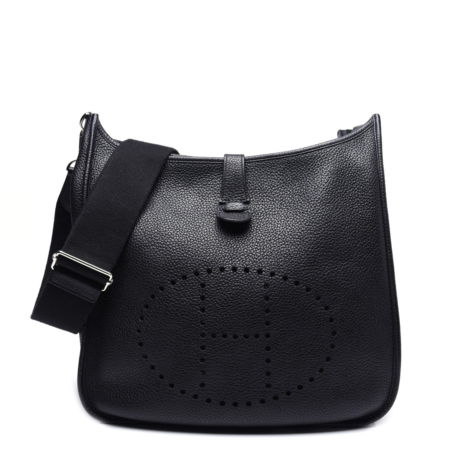 Hermes Taurillon Clemence Evelyne III GM Black 1 of 10
