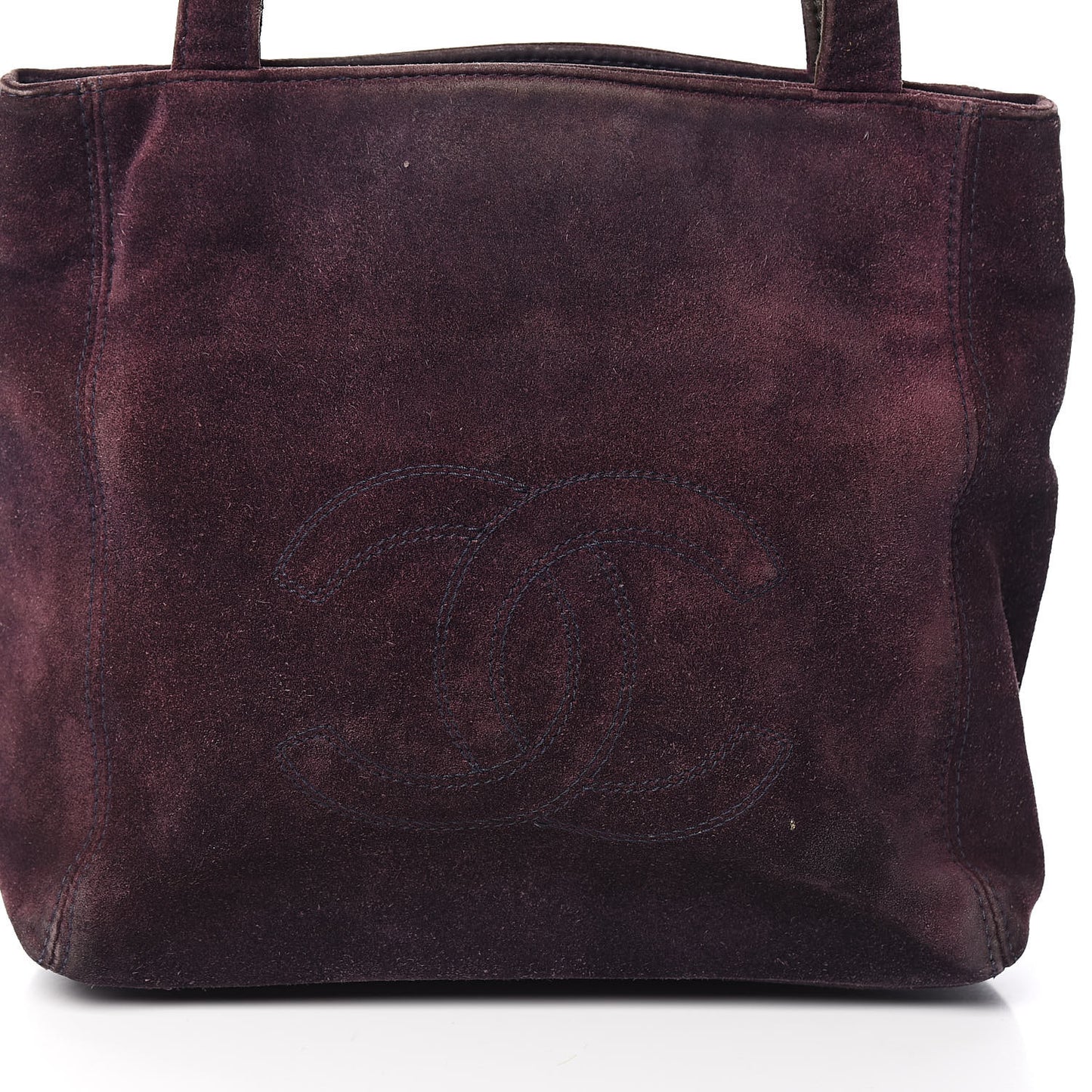 Suede CC Tote Purple