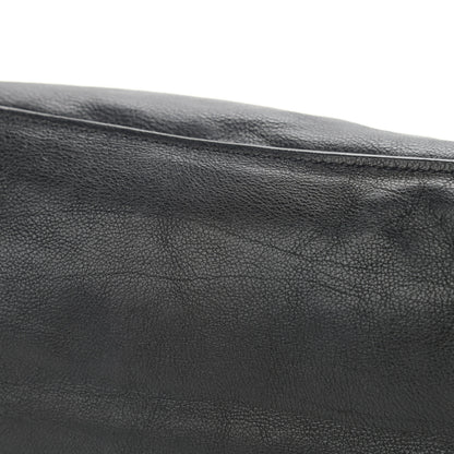 Prada Glace Calfskin Etiquette Shopping Bag Black Astrale 11 of 13