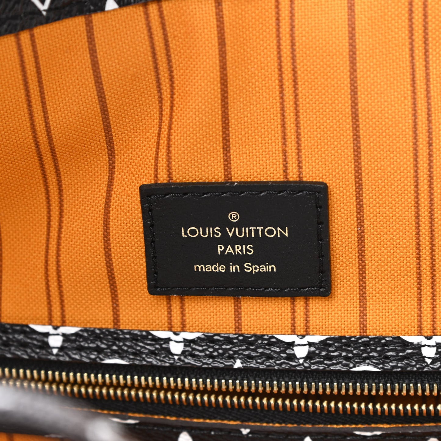 Monogram Giant Jungle Neverfull MM Black
