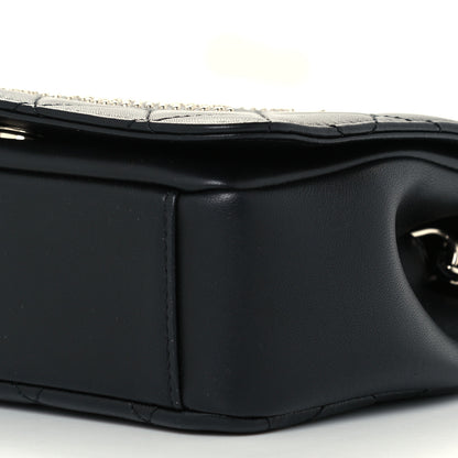 Chanel Lambskin Quilted Studded CC Flap Black 10 of 12