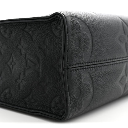 Louis Vuitton Empreinte Monogram Giant Onthego PM Black 8 of 9