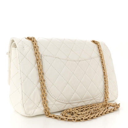 Chanel Aged Calfskin Quilted 2.55 Reissue 225 Flap White 3 of 15