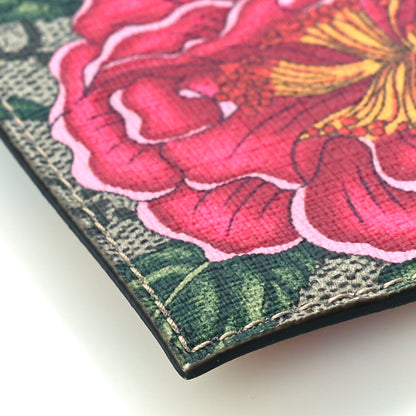 Gucci GG Supreme Monogram Flora Ophidia Pouch White 8 of 9