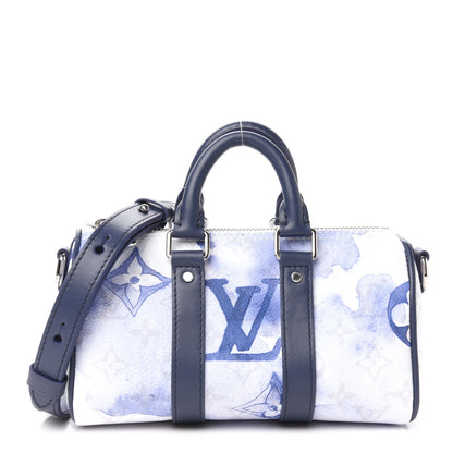 Louis Vuitton Monogram Watercolor Keepall XS Blue 1 of 9
