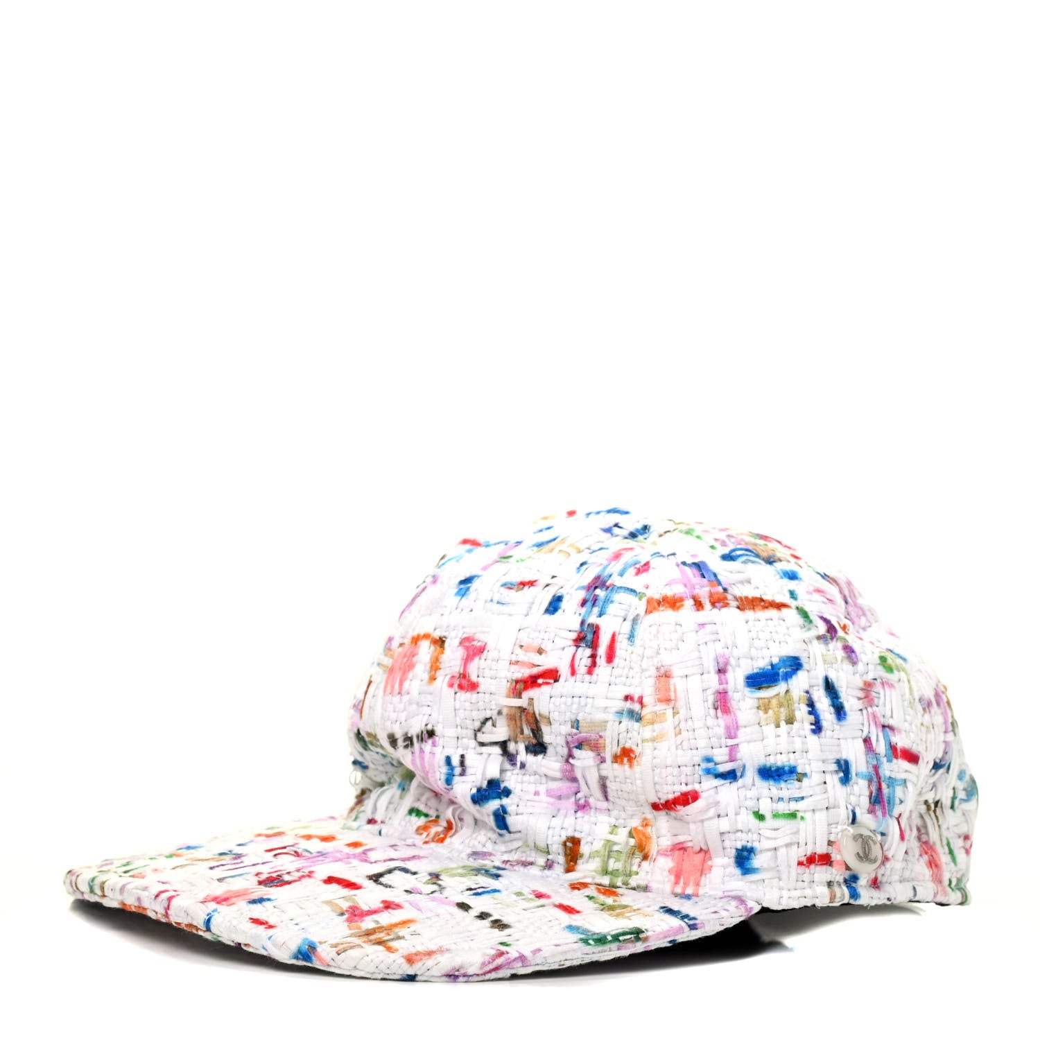 Chanel Tweed Cap Hat Multicolor 1 of 6