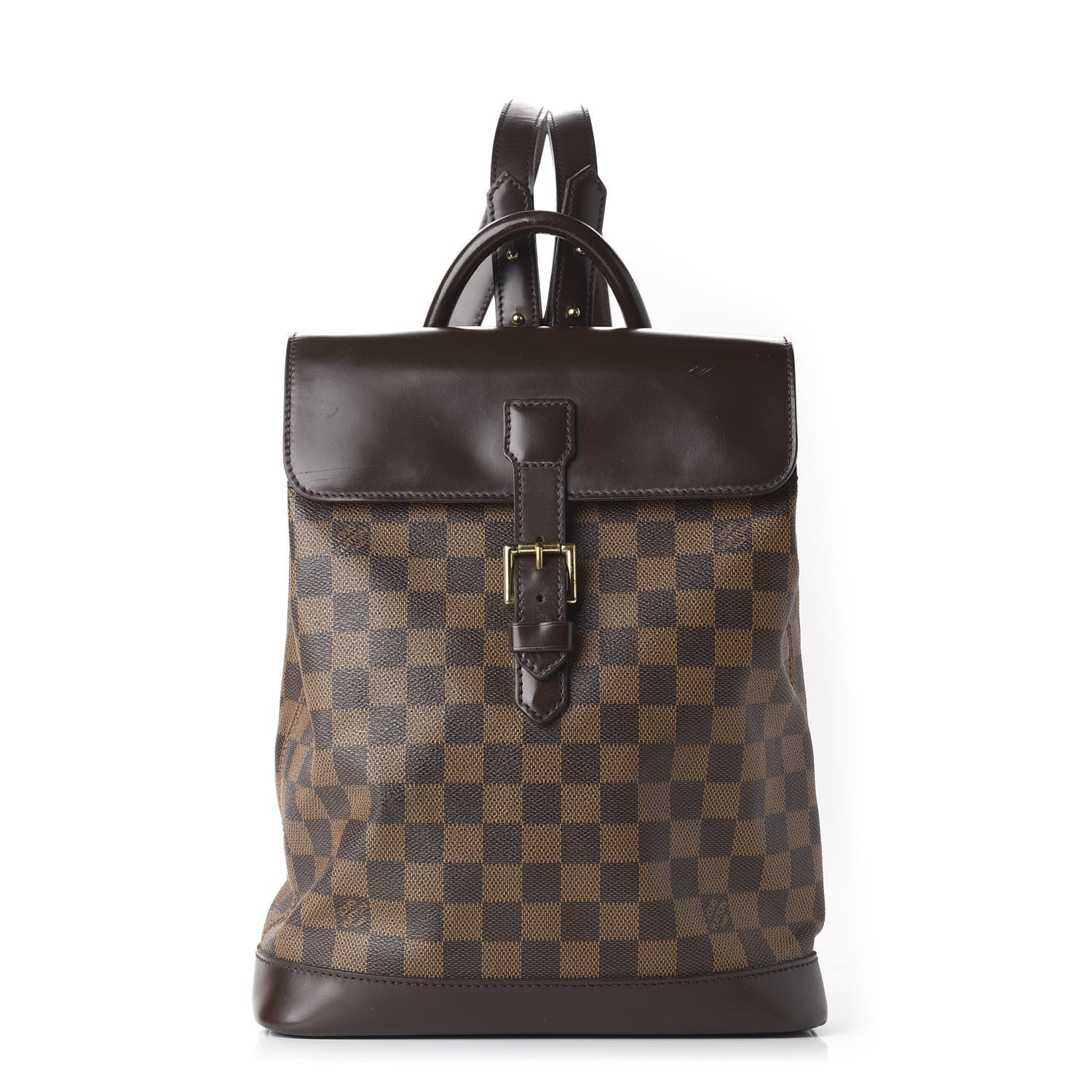 Louis Vuitton Damier Ebene Soho Backpack 1 of 10