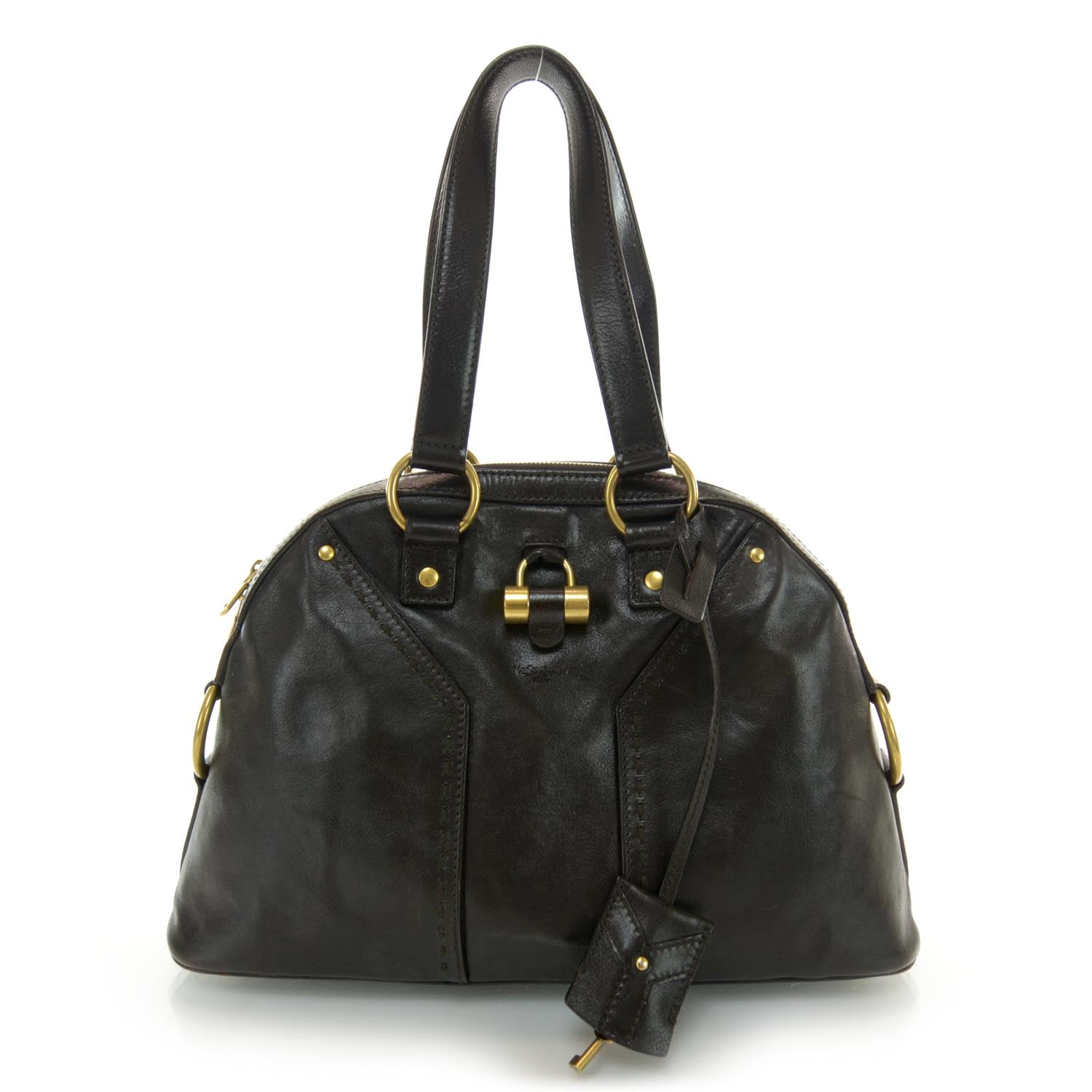 Saint Laurent Medium Muse Dark Brown 1 of 7