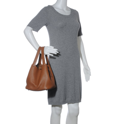 Hermes Taurillon Clemence Picotin PM Gold 2 of 7
