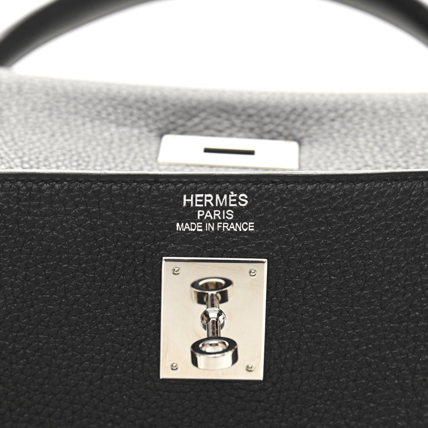 Hermes Togo Kelly Retourne 40 Black 7 of 11