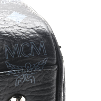 MCM Visetos Small Boston Bag Black 12 of 12