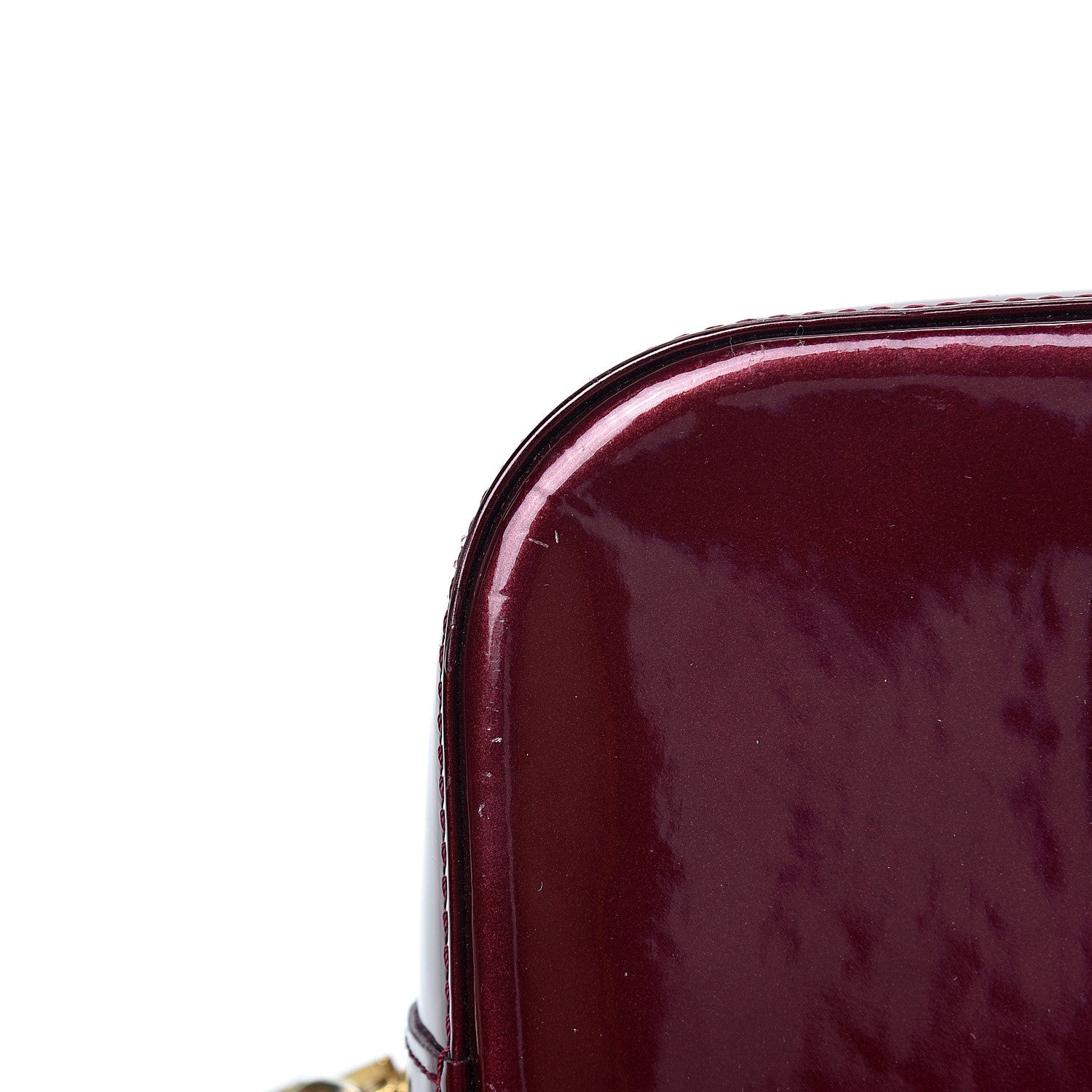Louis Vuitton Vernis Alma GM Rouge Fauviste 12 of 14