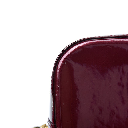 Louis Vuitton Vernis Alma GM Rouge Fauviste 12 of 14