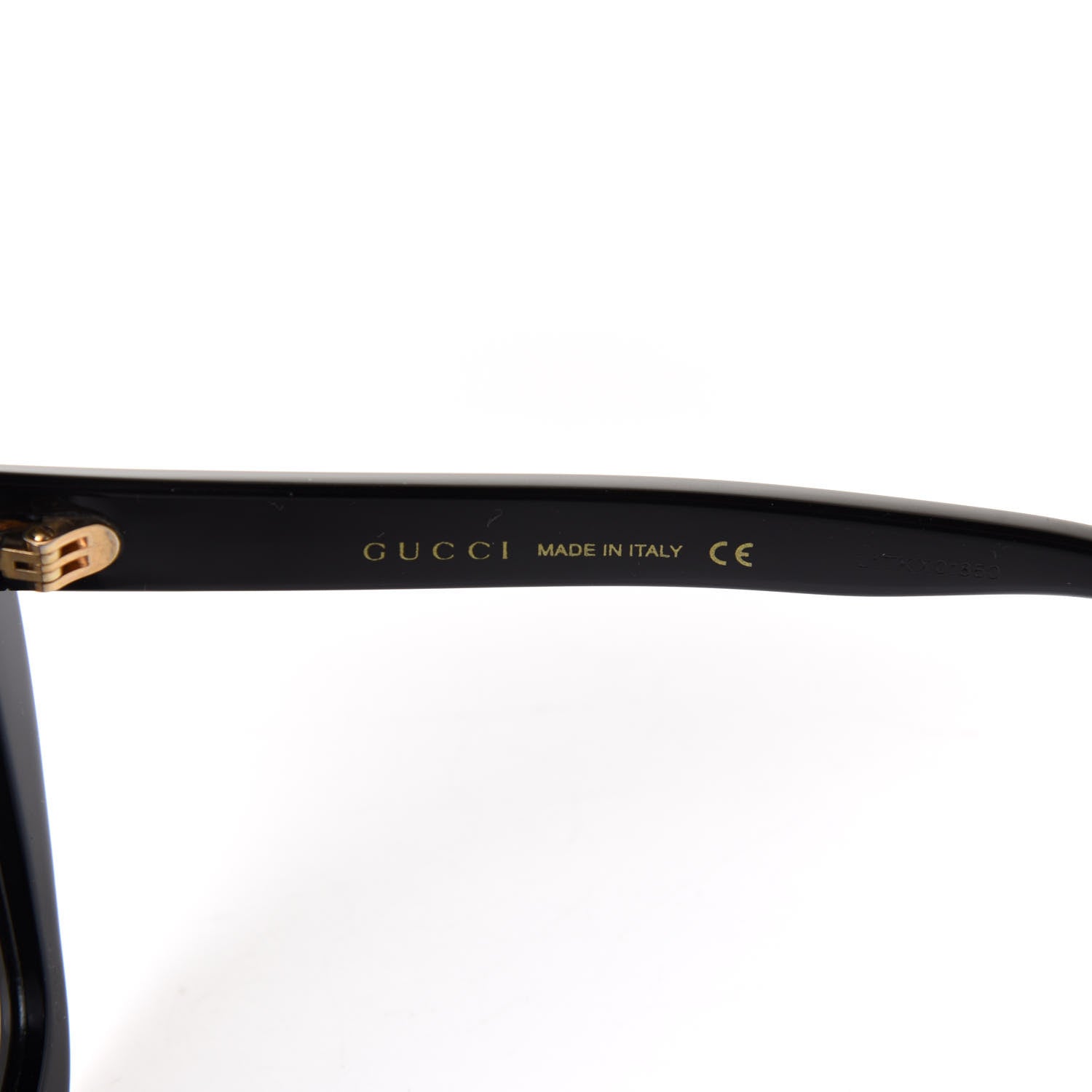 Gucci Crystal Cat Eye Sunglasses GG0118S Black 7 of 8