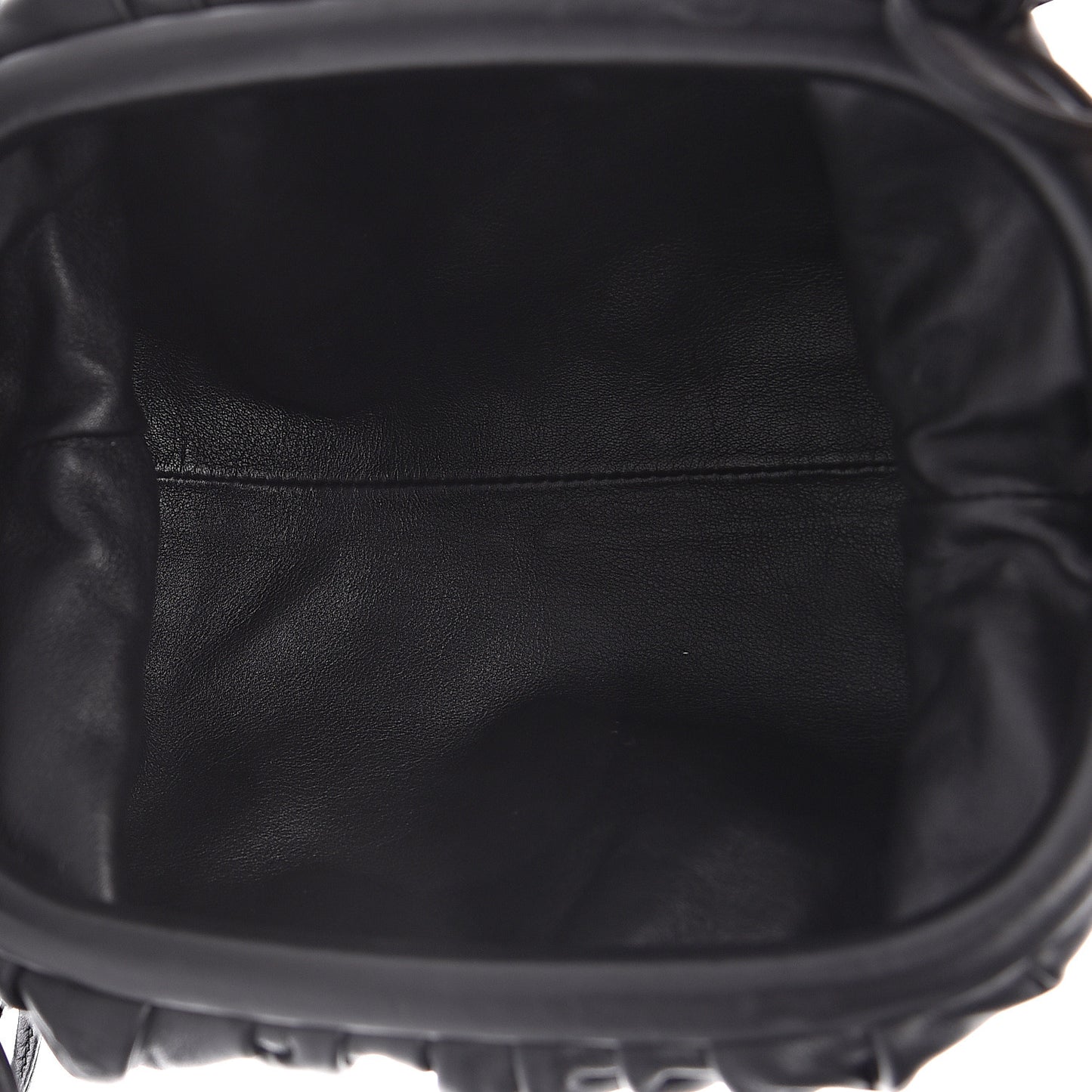 Butter Calfskin The Mini Pouch Black