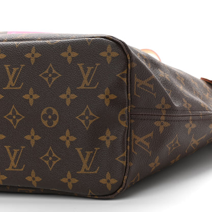Louis Vuitton Monogram Saint Barth V Neverfull MM Hot Pink 12 of 12