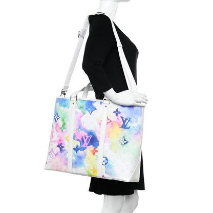 Louis Vuitton Monogram Watercolor New Tote GM Multicolor 2 of 10