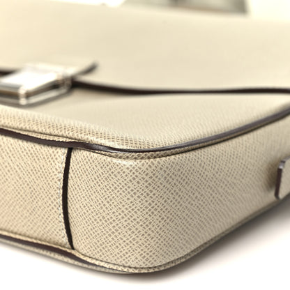 Louis Vuitton Taiga Vassili PM Briefcase Polar 9 of 10