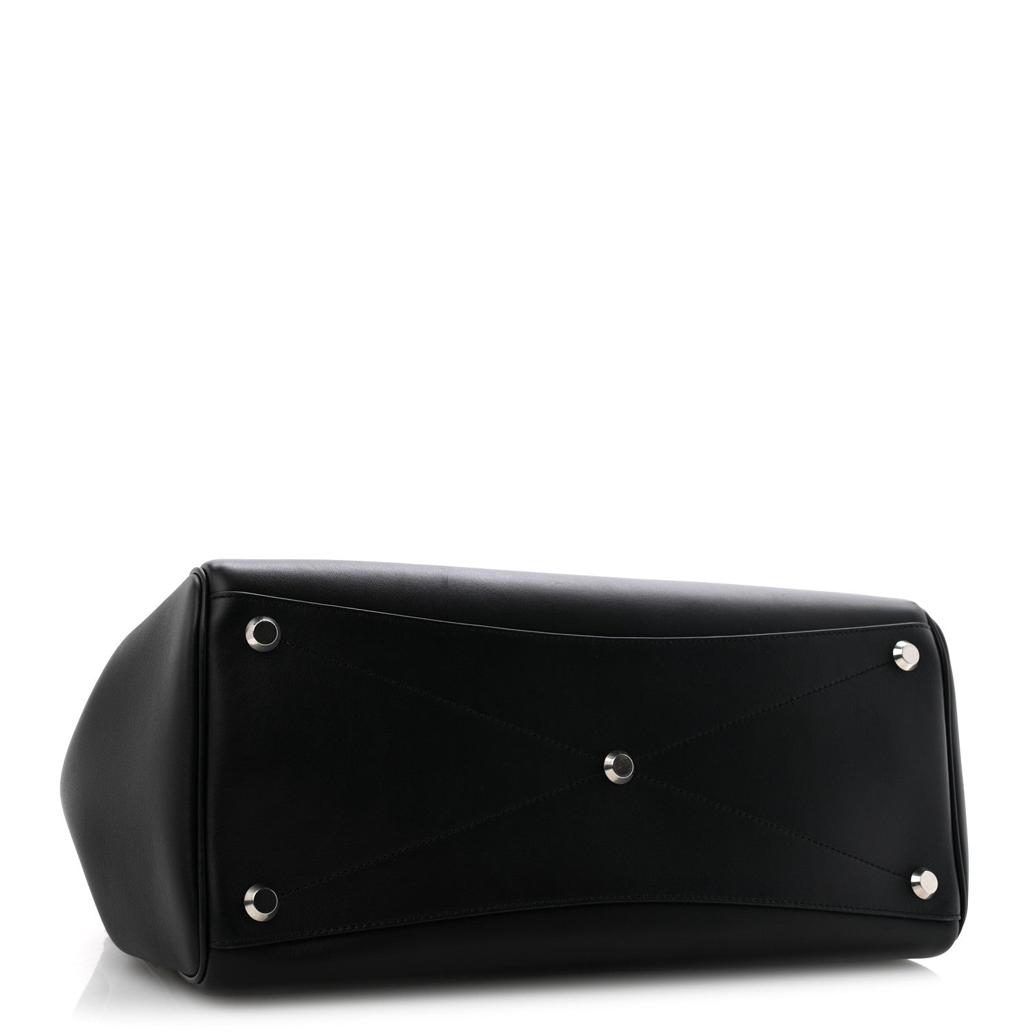 Balenciaga Smooth Calfskin Medium Bel Air Carry All Bag Black 4 of 9