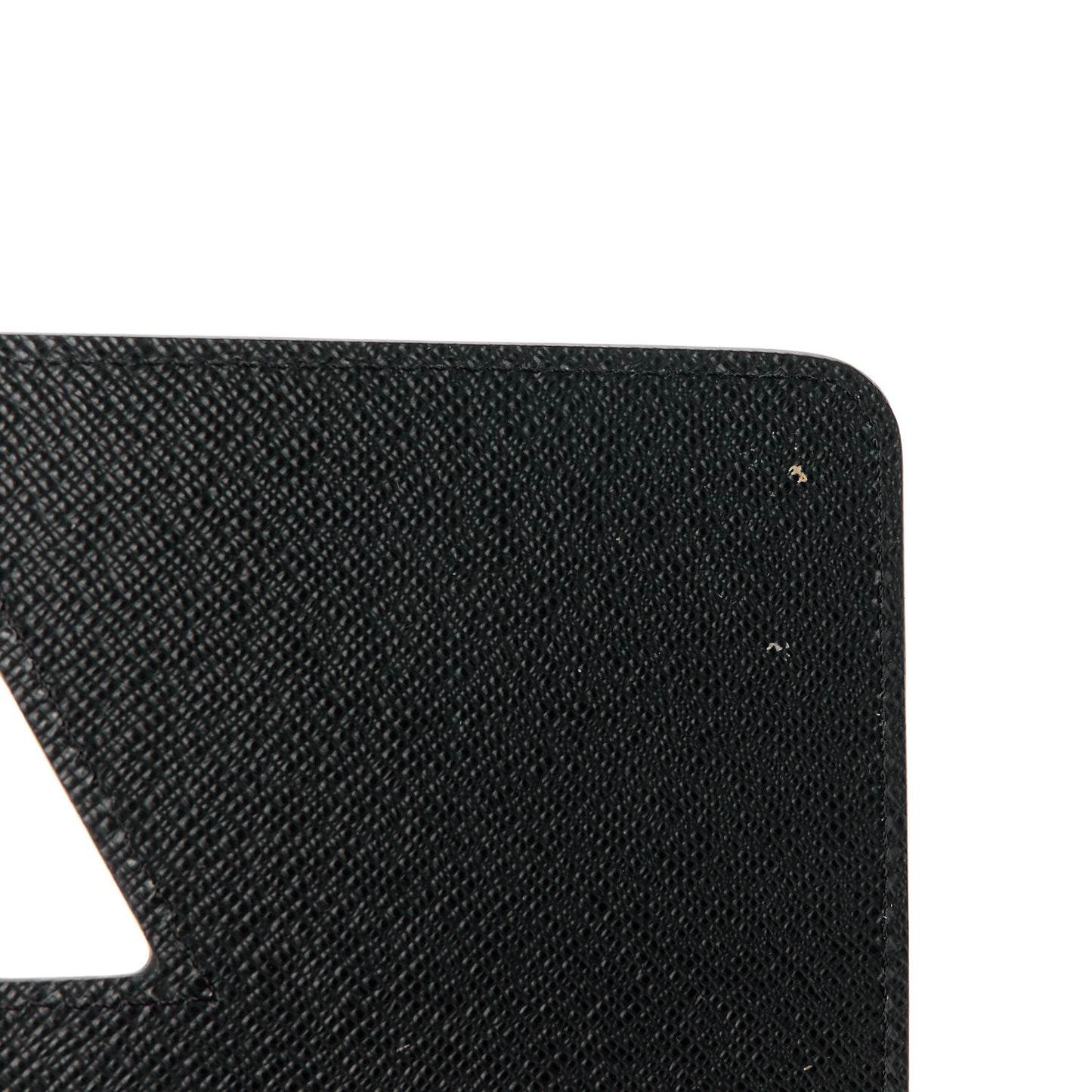 Epi Twist Chain Wallet Black