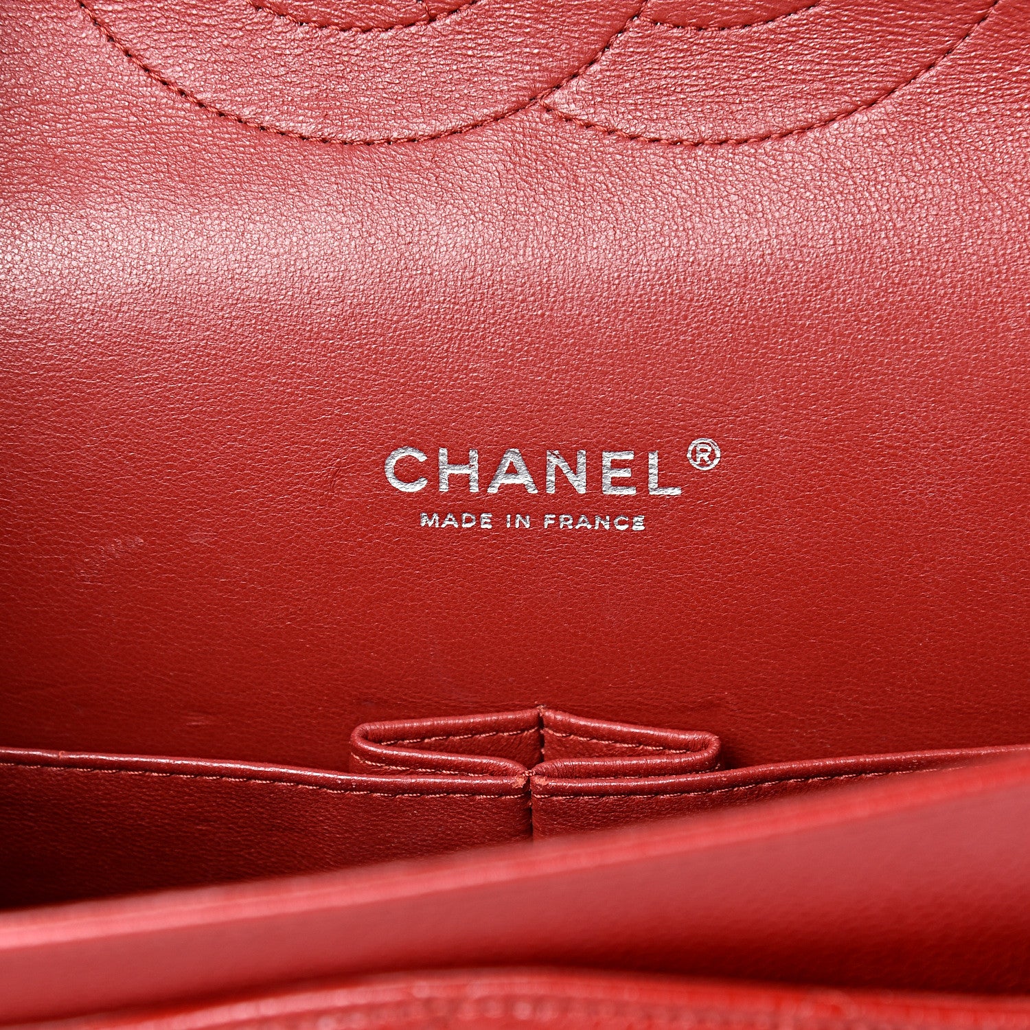 Chanel Caviar Quilted Maxi Double Flap Red 5 of 21