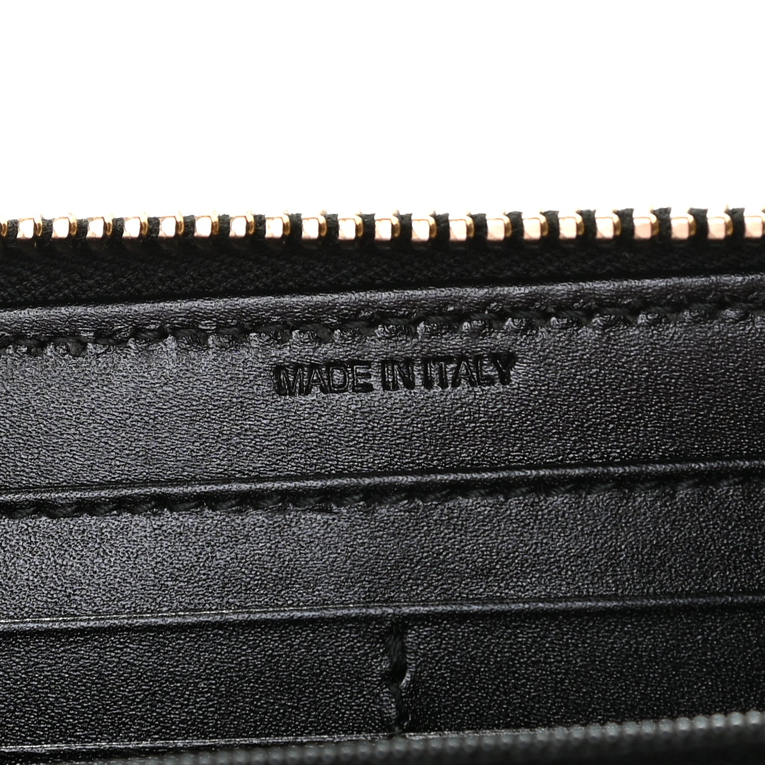 Burberry Grainy Calfskin Zip Around Wallet Black 9 of 11